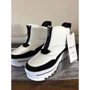 PAJAR Womens  White Gala Fashion Boot Waterproof Zip Front - SZ 6 NEW